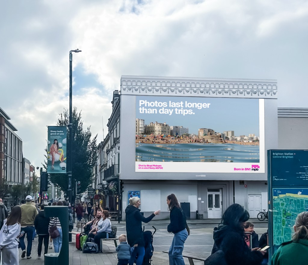 Local photography from the MPB gallery at Brighton Station.